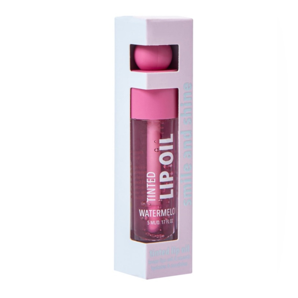 Lip Oil Watermelon 🍉 Pink Glossy Lip l